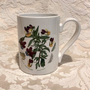 Portmeirion Botanic Garden Viola Tricolor 10 oz Coffee Tea Mug
